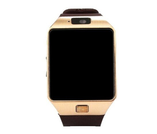 Ceas Smartwatch iUni DZ09 Plus, BT, Camera 1.3MP, 1.54 Inch, Auriu